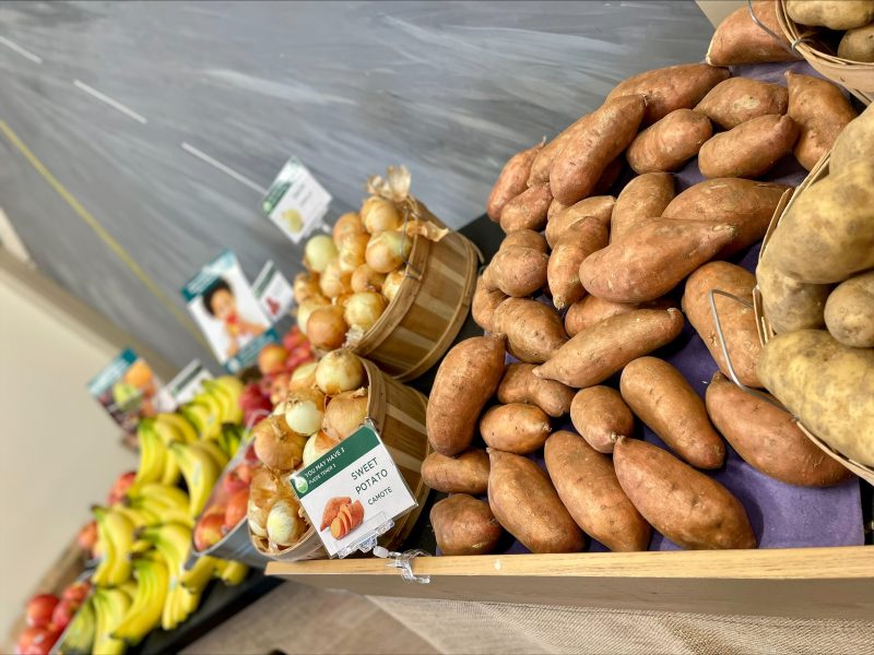 Vegetables and fruits